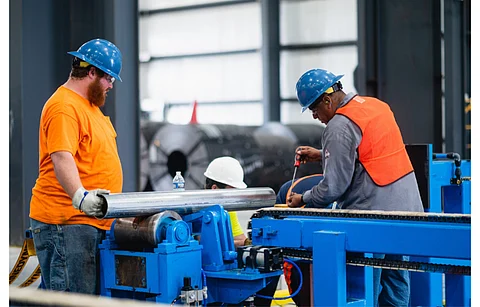 After collaborating with JM Steel in Texas and Atkore in Arizona, Nextracker has now joined hands with BCI Steel to reopen a steel fab in Pittsburg as it targets 10 GW annual domestic solar tracker supply. (Photo Credit: Nextracker Inc)