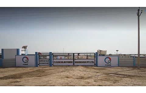 EQT and Temasek backed O2 Power has commissioned its 1st solar power plant in India with 250 MW capacity. (Photo Credit: O2 Power/Twitter)