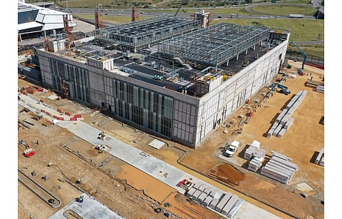Pictured is Vantage Data Centers’ Johannesburg Campus for which the company has signed a solar PPA with SolarAfrica. (Photo Credit: Business Wire)