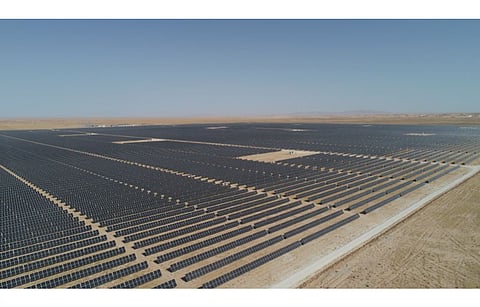 Financially supported by international lenders as EBRD, EIB and Proparco, Total Eren’s Tutly Solar Farm (in the picture) is now connected to the grid in Uzbekistan. (Photo Credit: Total Eren SA)