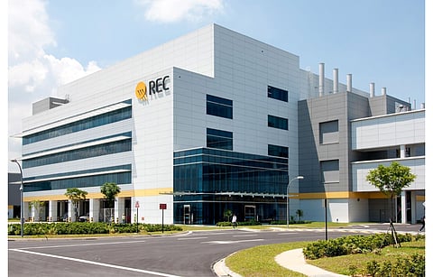 REC Group has joined hands with France’s CEA to help it with the 2 GW HJT module fab that has now secured funding from the EU Innovation Fund. Pictured is REC’s integrated production facility in Tuas, Singapore. (Photo Credit: REC Solar Holdings AS)
