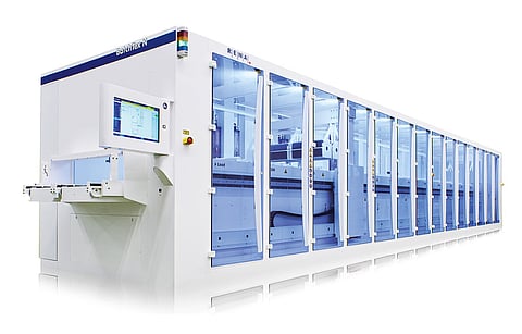 Diversification into new end markets and strong growth in other business areas are stated by RENA’s majority stakeholder Equistone for the former’s decision to sell its Chinese solar business. (Photo Credit: RENA Technologies GmbH)