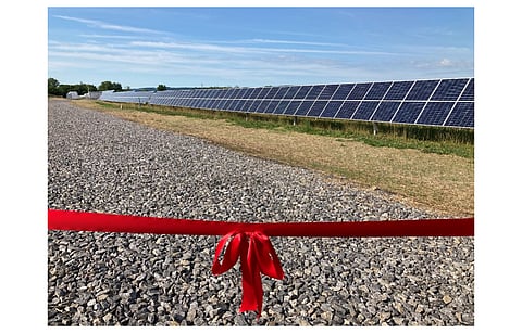 Pictured is Amp Energy’s Quiet Meadows Solar Farm 2 in Vernon, New York, commissioned by EPC contractor EDF Renewables recently. (Photo Credit: Amp Energy)