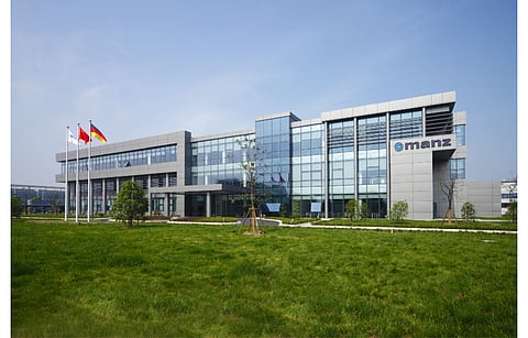 As Europe comes together to get European solar PV manufacturing going, one of the prominent CIGS production equipment maker Manz has called it quits. Pictured is Manz Asia’s PV production facility in Suzhou, China. (Photo Credit: Manz AG)