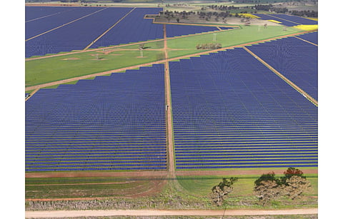 Pictured is a concept image of Maryvale Solar and Energy Storage Project for which Wirsol has secured development approval in NSW. (Source: Wirsol)