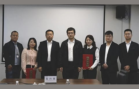 As part of a cooperation agreement, DAS Solar will be purchasing n-type silicon material products from Shangji Automation for RMB 10.2 billion. Both companies hope to build a low-carbon value green supply chain. (Photo Credit: DAS Solar)