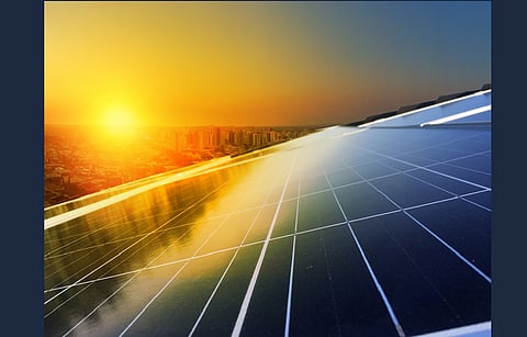 Seamless garment design company Bangjie to launch Bangjie New Energy Group with a capital of RMB 500 million. The business scope will include, among others, processing, manufacturing and sales of high-efficiency solar cells, modules and photovoltaic power generation systems. (Illustrative picture; Photo Credit: Andre Nery/Shutterstock.com)