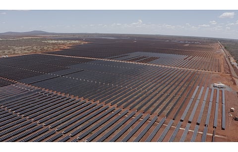 Vale’s 766 MW Sol do Cerrado Solar Power Project (in the picture) in Brazil uses JinkoSolar’s high efficiency bifacial PV modules. (Photo Credit: JinkoSolar Holding Co. Ltd.)