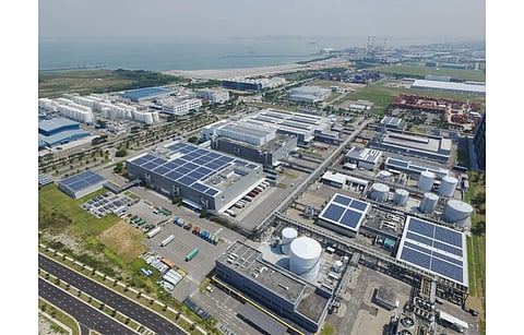 REC’s Singapore fab (in the picture) is currently getting ready to ship its REC N-Peak 3 Black Series modules for US customers in January 2023. (Photo Credit: REC Group)