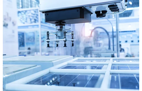 IPVF developed tandem solar technology will be used by the institute in partnership with Voltec Solar to develop GW scale solar module manufacturing in France. (Illustrative Photo; Photo Credit: asharkyu/Shutterstock.com)