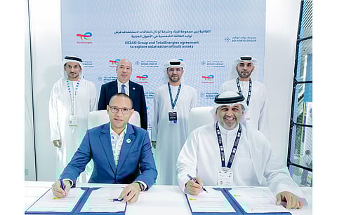 Aiming to grow its operational distributed solar generation portfolio from 500 MW now to 1 GW by 2023, TotalEnergies has entered a partnership with Abu Dhabi’s KEZAD. (Photo Credit: KEZAD Group)