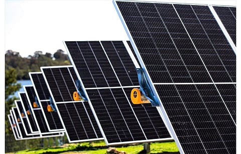 Amara Raja will source Nextracker trackers for 306 MW solar capacity in NTPC’s Nokh Solar Project in Rajasthan. (Photo Credit: Nextracker Inc.)