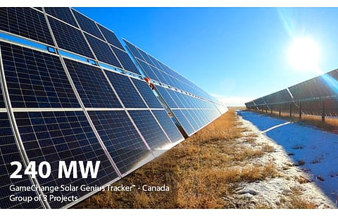 GameChange Solar has won 2.3 GW orders for its Genius Tracker solution in Florida. (Photo Credit: GameChange Solar)