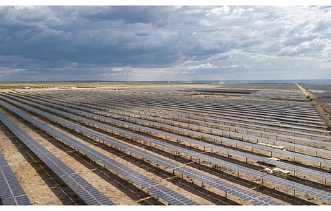 EGP’s São Gonçalo Solar Complex (in the picture) is the company’s 1st power plant in Brazil to use bifacial panels. (Photo Credit: Enel Green Power)