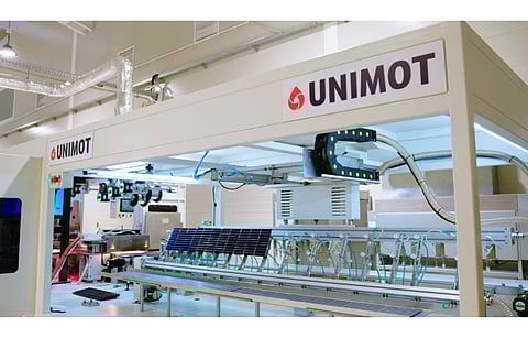 Manufacturer of AVIA solar panels in Poland, Unimot stresses the reliability of a local supply chain for solar in Europe. (Photo Credit: Unimot SA)