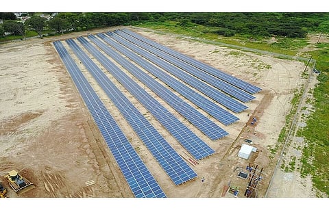 CEC says the Riverside Solar Power Plant addition of 33 MW to 1 MW commissioned in 2018 by BayWa (in the picture), marks its big foray into renewable energy development space. (Photo Credit: BayWa r.e.)