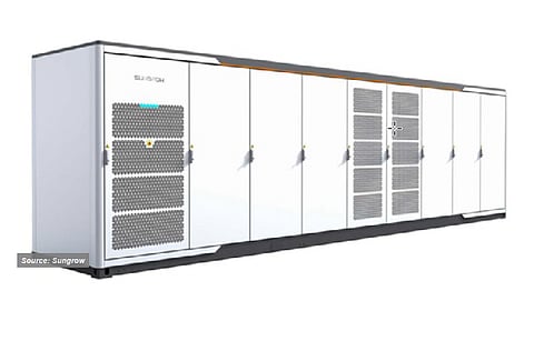 Keep cool: The PowerTitan, a utility-scale liquid-cooled energy storage system from Sungrow, is said extend battery lifetime by 10%. (Source: sungorw)