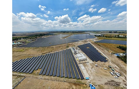 CREC is building a 680 MW solar project in Batangas, Philippines calling it the company’s largest PV project to date. Pictured is 72 MW Arayat-Mexico Solar Farm by Citicore and ACEN joint venture that came online in March 2022 in the Philippines. (Photo Credit: Citicore Renewable Energy Corporation)