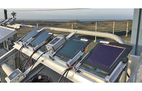 Pictured is the tandem outdoor testing facility TNO that’s leading the consortium of partners for RVO backed FIT4MARKET tandem PV module research project. (Photo Credit: TNO)