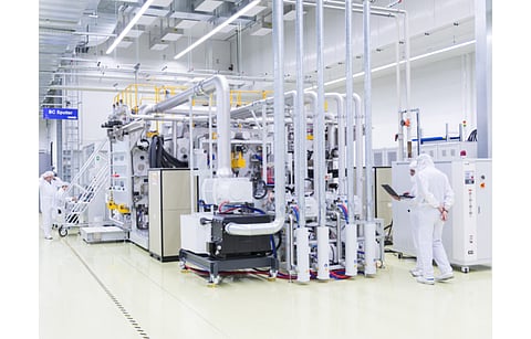 A spin-off of ETC Zurich, Flisom is now a part of US based thin-film solar manufacturer Ascent Solar Technologies. Pictured is Flisom’s 15 MW fab. (Photo Credit: Flisom AG)