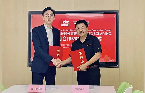 With a partnership being sealed, Meike Solar will now assist SEG Solar with high-quality silicon rods for the latter’s cell facility in Southeast Asia. (Photo Credit: Meike Solar)
