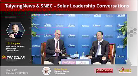 SNEC Exclusive: Tongwei Chairman Interview