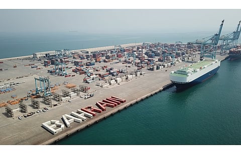 Pictured is APM Terminals Bahrain that’s soon to be powered by a solar PV project. (Photo Credit: APM Terminals Bahrain/Flickr)