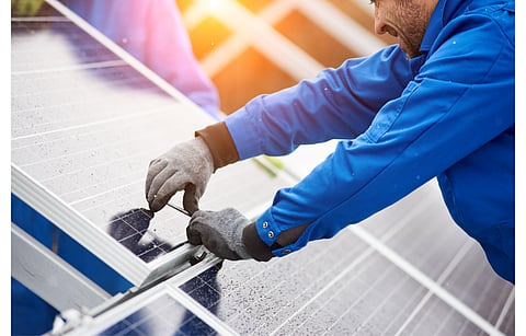 LLDC sees solar as the best option to maximize the London Stadium’s energy generation. (Illustrative Photo; Photo Credit: anatoliy_gleb/Shutterstock.com)
