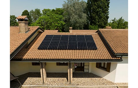 Maxeon has announced several module efficiency improvements. Pictured is a Maxeon 6 installation in Italy. (Photo Credit: Maxeon Solar Technologies)