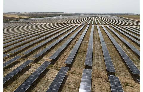 RWE has announced commissioning of its 44 MW AC solar plant (in the picture) in Spain, near Madrid. (Photo Credit: RWE)