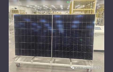 As WINHITECH produces its first HJT module, the plan is to construct a 12 GW high-efficiency heterojunction solar cell and module facility. (Photo Caption: WINHITECH)