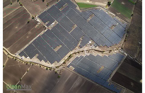 CleanMax says the 400 MW hybrid project in Babra (in the picture) will supply power to commercial and industrial consumers. (Photo Credit: CleanMax Enviro Energy Solutions)