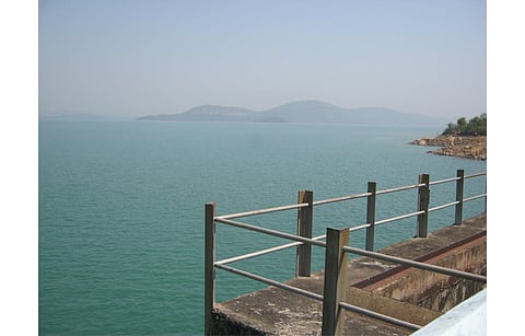 Pictured is the Rengali Reservoir in Angul district where the 300 MW AC floating solar plant has been planned. (Photo Credit: Angul District Administration)