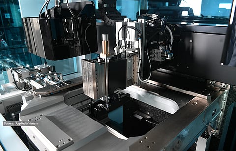 Fully loaded: As part of its complete backend line configuration, AMAT is offering a long list of ancillary systems including wide variety of metrology systems. (Source: Applied Materials)