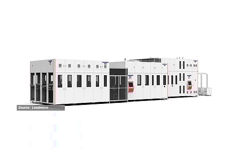 Very high capacity: Leadmicro’s batch ALD tools continue to support aluminum deposition with very high throughputs – currently 23,000 wafers per hour. (Source: Leadmicro)