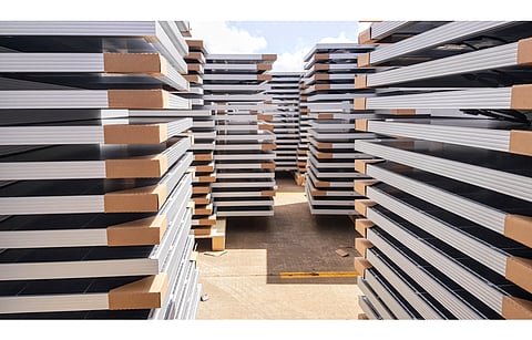 GIPCL’s 600 MW AC solar module supply tender is part of 2.37 GW Ultra mega Solar/Wind/Hybrid Renewable Energy Park at Khavda. (Illustrative Photo; Photo Credit: Lidia Daskalova/Shutterstock.com)