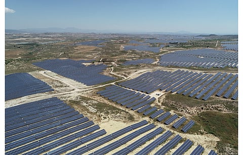The 494 MW Mula Solar Plant in Spain has raised €280 million as refinancing, says Qualitas Energy. (Photo Credit: Qualitas Energy)