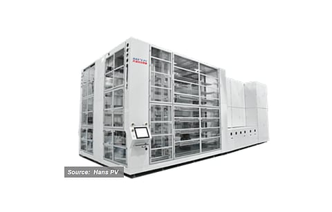 Most matured: PECVD for the application of silicon nitride is one of the most robust processes in cell processing. (Source: Hans PV)