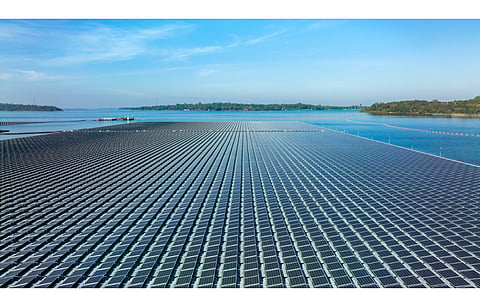 NTPC wants a floating solar PV facility at its North Karanpura location in Jharkhand. (Illustrative Photo; Photo Credit: Avigator Fortuner/Shutterstock.com)