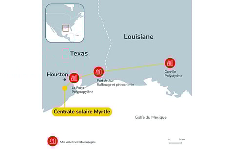 Originally developed by SunChase Power and Eolian, the Myrtle Solar & Storage Project has now been energized by TotalEnergies in the US. (Photo Credit: TotalEnergies)