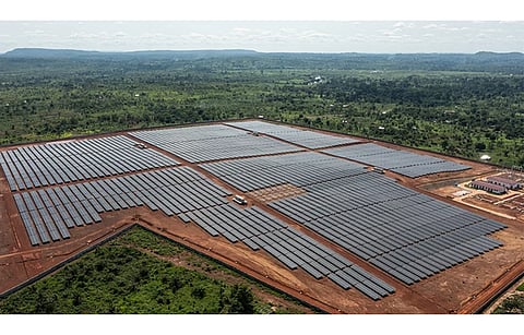 The 25 MW Danzi Solar Plant (in the picture) in the CAR was recently inaugurated by the country’s President Faustin-Archange Touadera. (Photo Credit: World Bank)