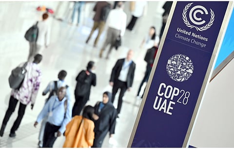 Several countries have agreed to work towards a common renewable energy target for 2030 as announced at COP28. (Photo Credit: UN Climate ChangeCOP28/Stuart Wilson)