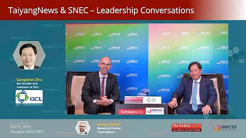 SNEC ES Exclusive: GCL Executive Interview