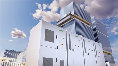 JinkoSolar has won a contract to supply 100 sets of its SunGiga C&I liquid cooling ESS for a 21.5 MWh project in Shandong, China. (Photo Credit: JinkoSolar)