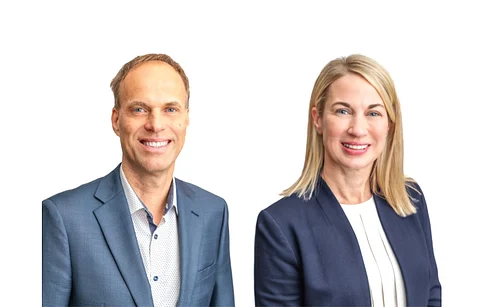 Eivind Osterhus (left) is the new CFO of Urban Grid and Erica Engel (right) is the new CCO. (Photo Credit: Urban Grid)