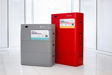 All in one: Solitek’s smart NOVA battery system provides comprehensive domestic energy management solution. (Solitek)