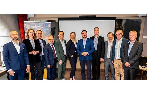 Pictured here are SPE’s board members (from l to r): APSTE’s Nikola Gazdov, Trina Solar’s Pia Alina Lange’ Sunotec’s Alexander Zahariev; Aquila Capital’s Ozer Ergul; Smartenergy’s Christian Pho Duc; SMA Solar’s Katharina Eickelberg; Enel Green Power’s Aristotelis Chantavas who is also the President of SolarPower Europe; Wacker Chemie’s Christian Westermeier; Iberdrola’s Juan Rivier Abbad; Fronius International’s Martin Hackl; and UNEF’s Jose Donoso. (Photo Credit: SolarPower Europe)