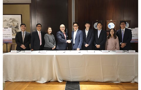 CREC called the RCBC arranged financing the first-of-its-kind project financing in the Philippines as it will support multiple projects. The duo recently signed the financing agreement (in the picture). (Photo Credit: Citicore Renewable Energy Corporation)