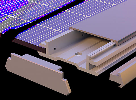 Unified Vertical PV System: Innovative Technologies Pty Ltd offers its integrated vertical PV system for built-up urban areas. (Photo Credit: Innovative Technologies Pty Ltd)
