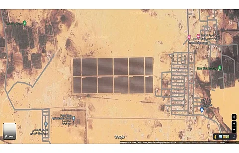 Caption: EEHC’s solar and storage system tender will come up in Siwa Oasis, near Libya. Pictured here is the existing PV system on the project site. (Photo Credit: Egyptian Electricity Holding Company)